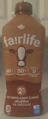 2% M.F. Chocolate Ultrafiltered Partly Skimmed Lactose Free Milk - Produit