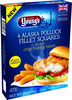 Young's alaska pollock fillet squares in our - Product