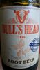 Bull's Head Root Beer - Product