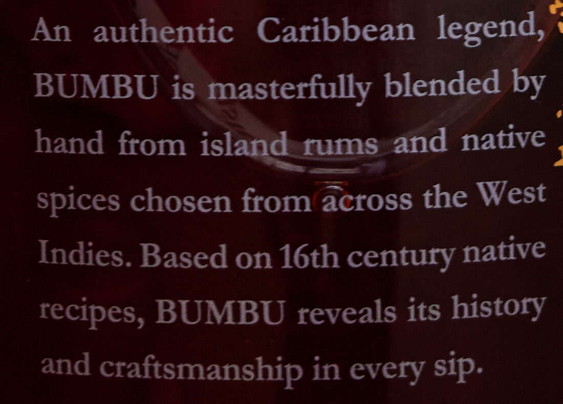 Bumbu The Original - Zutaten - en