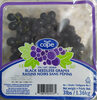 Black seedless grapes - Produit