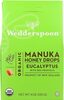 Organic Manuka Honey Drops Eucalyptus with Bee Propolis - Product