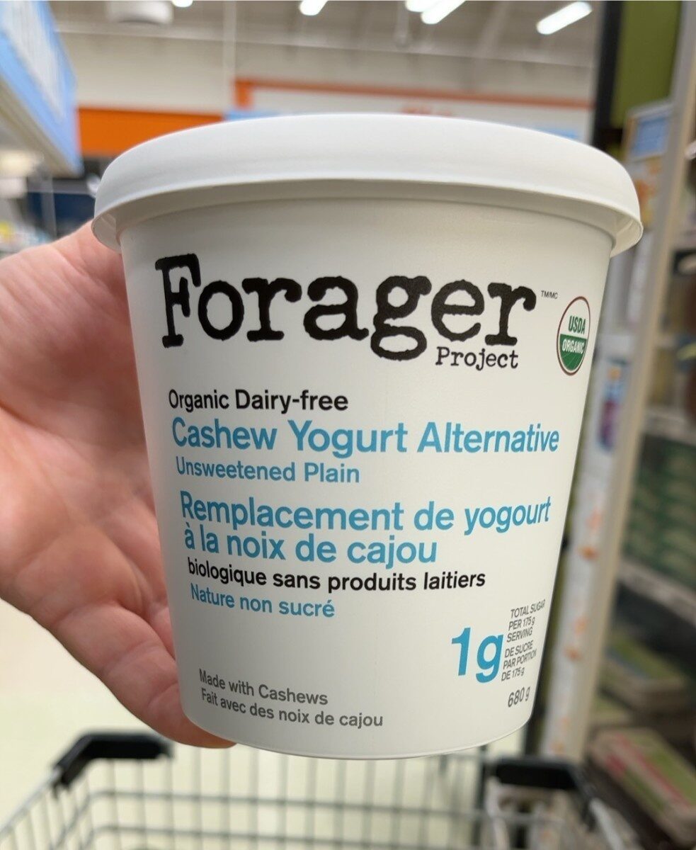 Forager Project Organic Dairy-free Cashew Yogurt Alternative Unsweetened Plain - Produit