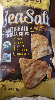 Sea salt multigrain tortilla chips - Product