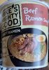 Beef Ramen Soup - Product
