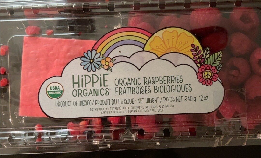 Organic raspberries - Produit