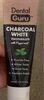 Charcoal white toothpaste with peppermint - Product
