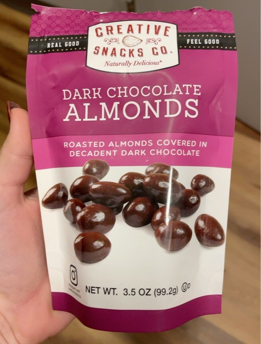 Creative Dark Chocolate Almonds - Produkt - en