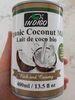 Organic coconut milk - Produit