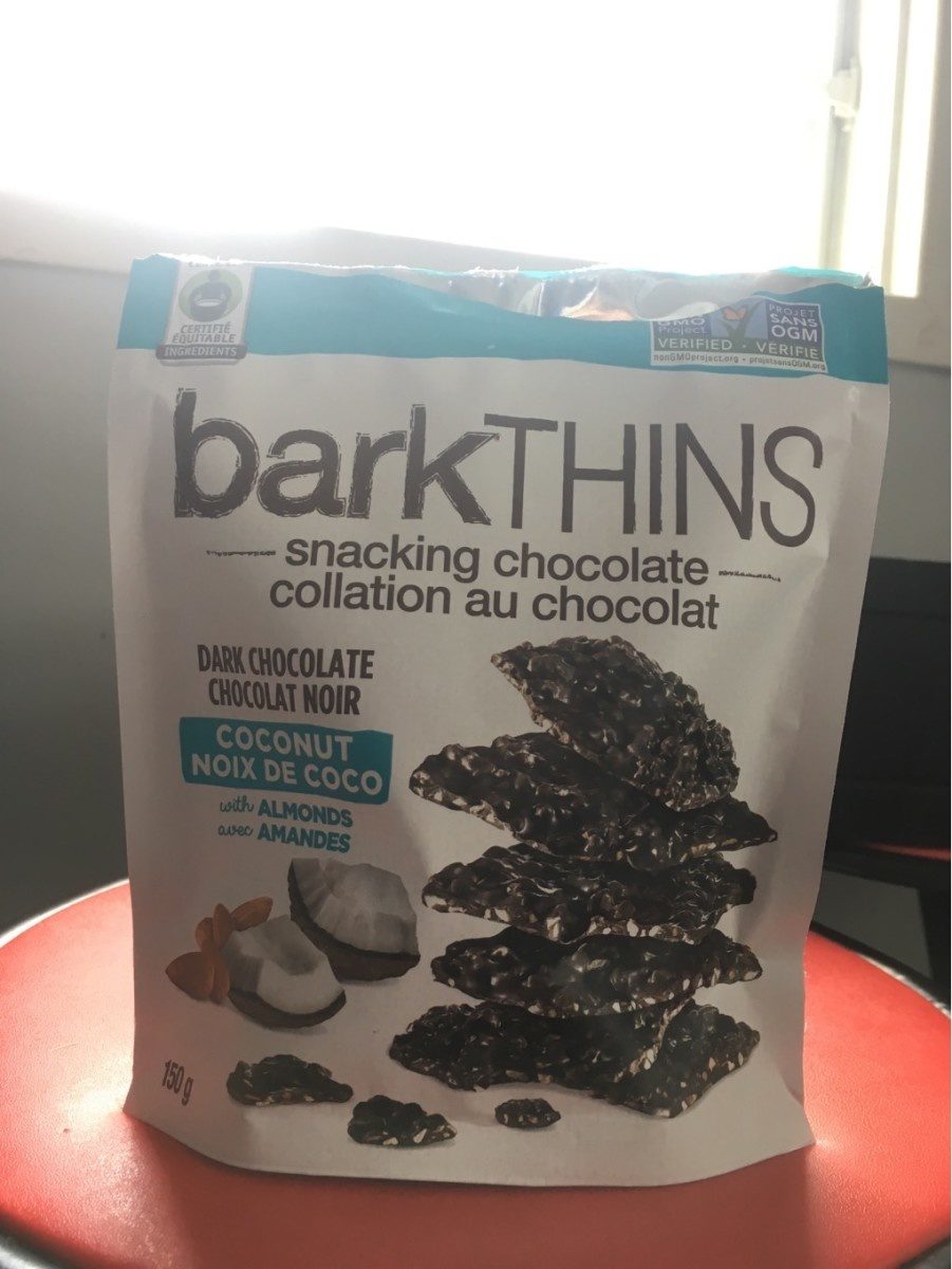BarkThins noix de coco et amandes - Product - fr