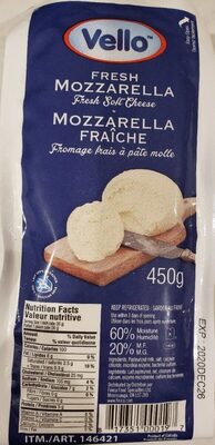 Fresh mozzarella - Product - fr