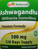 Ashwagandha (Withania Somnifera) - Product