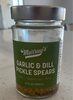 Garlic & Dill Pickle Spears - Producte
