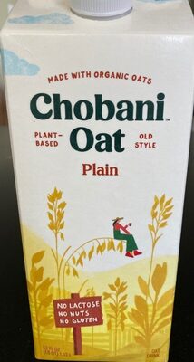 Chobani Oat Plain - Prodotto - en