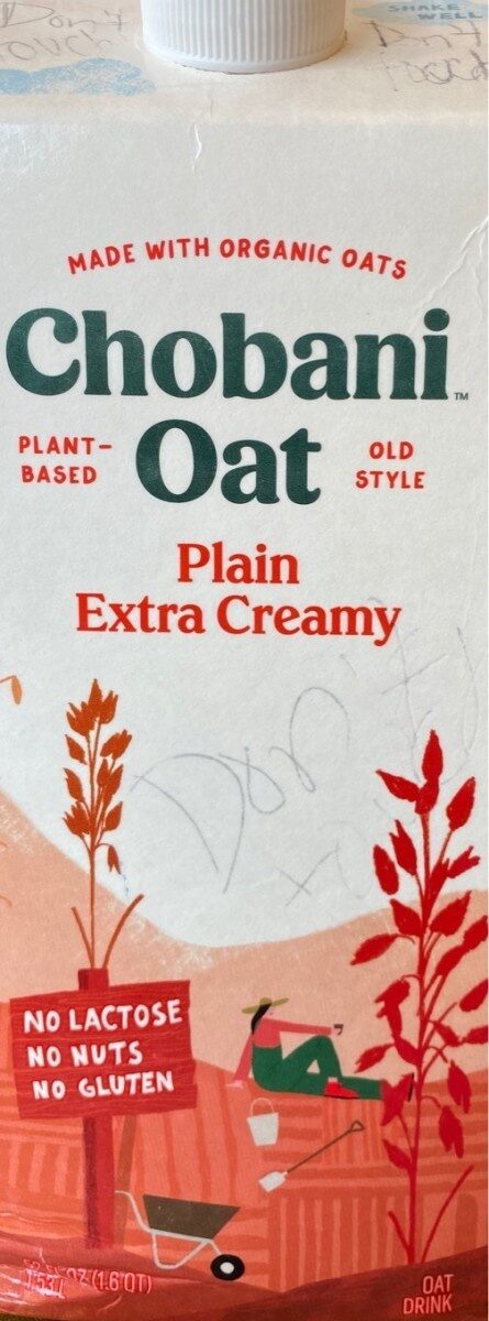 Oat Milk Plain Extra Creamy - Product
