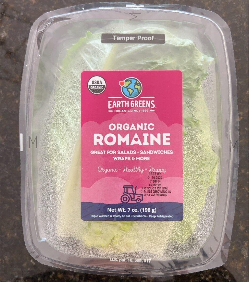 Organic romaine - Product