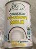 Organic coconut milk - Producto