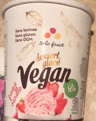 Dessert glace vegan - Produit
