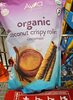 Ava organics coconut crispy rollers - Product