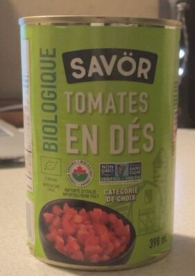 tomates en dés - Produit