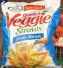 Garden veggie straws zesty ranch vegetable and potato snack - Product