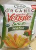 Organic sea salt garden veggie straws vegetable - Product