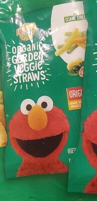 Organic garden veggie straws - Producto - en