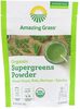 Organic wheat grass, kale, moringa + spirulina supergreens powder - Product