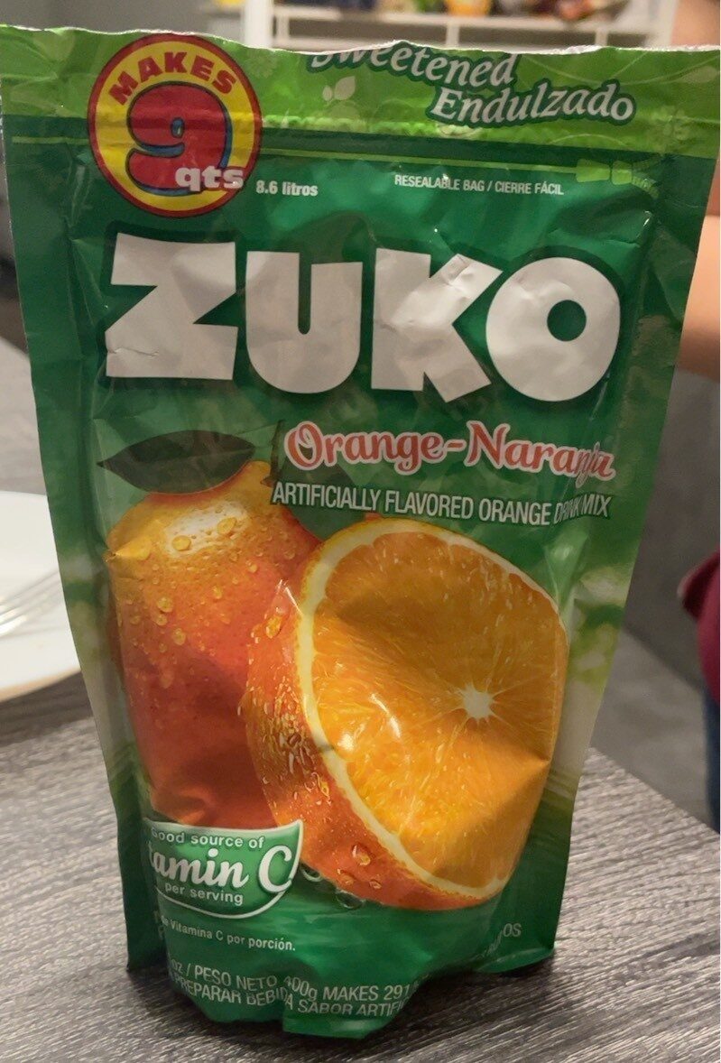 Drink Mix, Orange - Product