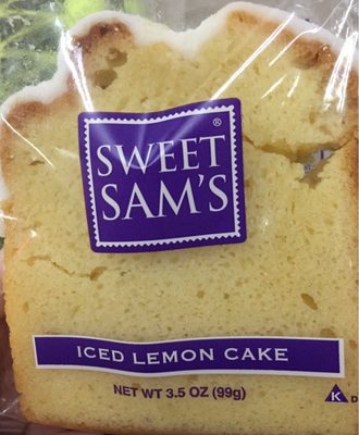 Iced lemon cake - Produit