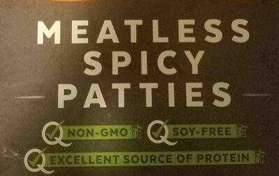 Meatless spicy patties - Ingredients