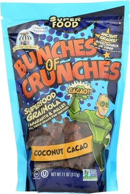 Gluten free bunches of crunches granola - Product