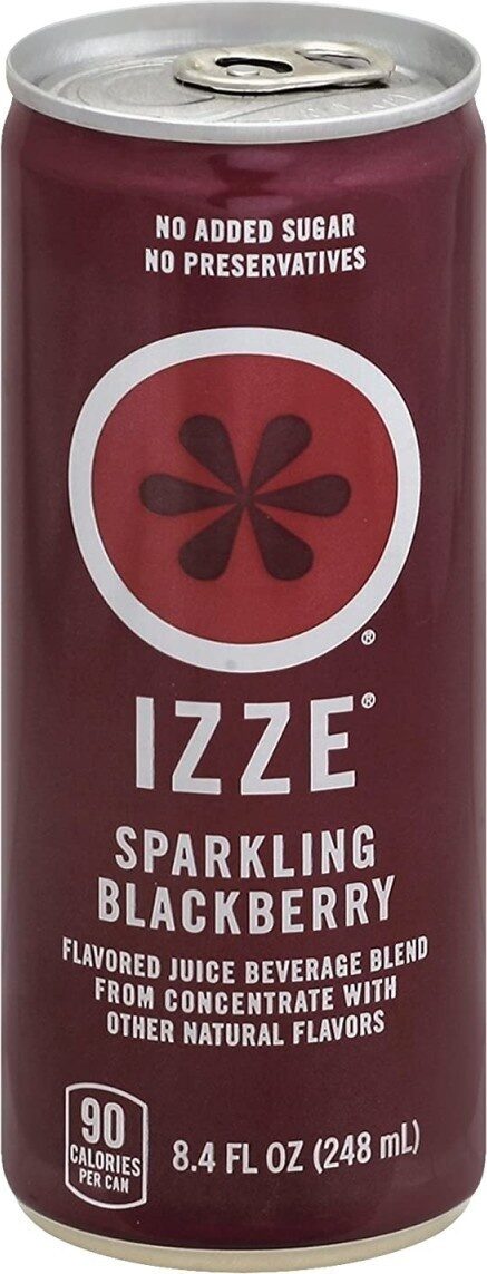 Izze sparkling juice blackerry - Producto - en