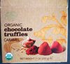 Organic chocolate truffles caramel - Product