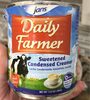 Daily Farmer wseetened condensed creamer - Product