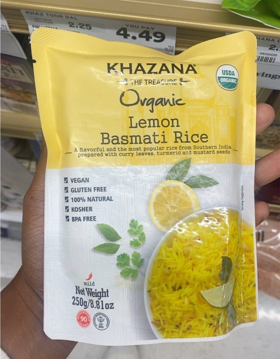 Lemon basmati rice - Produkt - en