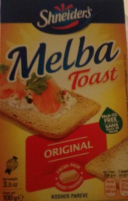 Melba toast - Product - fr