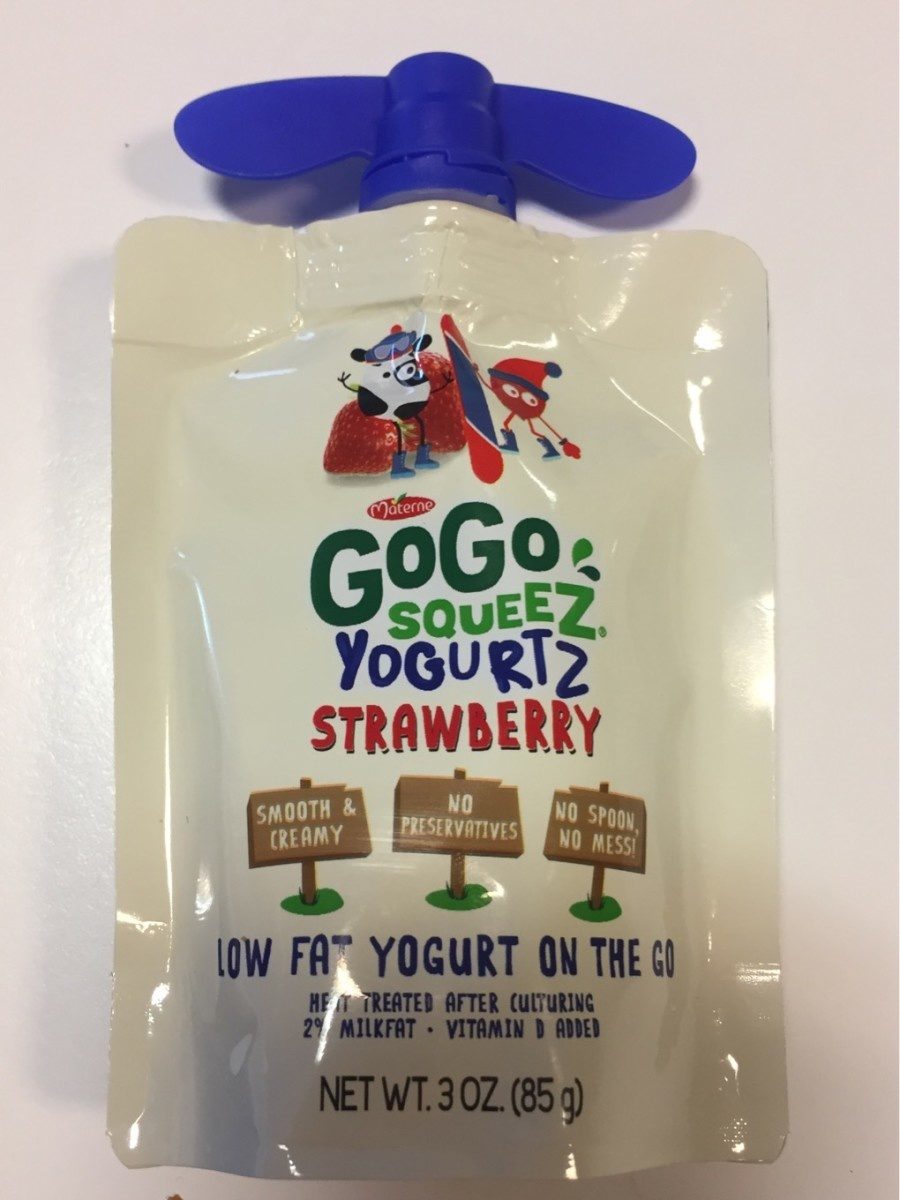 GoGo Squeez Yogurtz Strawberry - Produit