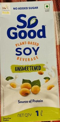 Soy beverage - Product