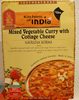 Mixed vegetable curry with cottage cheese - Producto