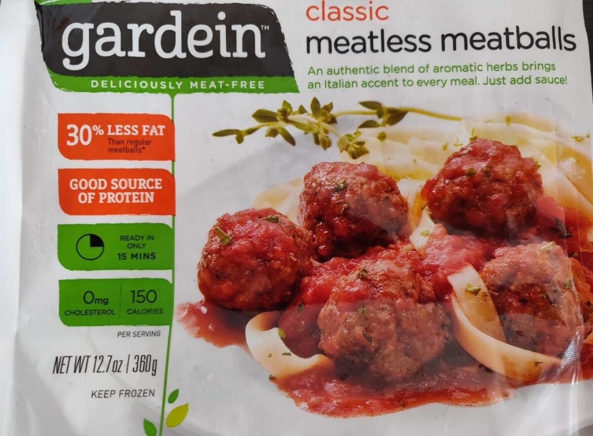 Classic meatless meatballs - Product