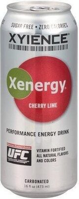 Xenergy cherry lime energy drink - Product