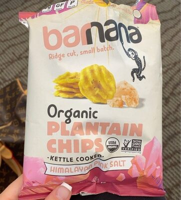 Calories in Organic Plantain Chips