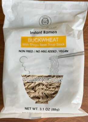 Instant buckwheat Shoyu ramen - Product - en