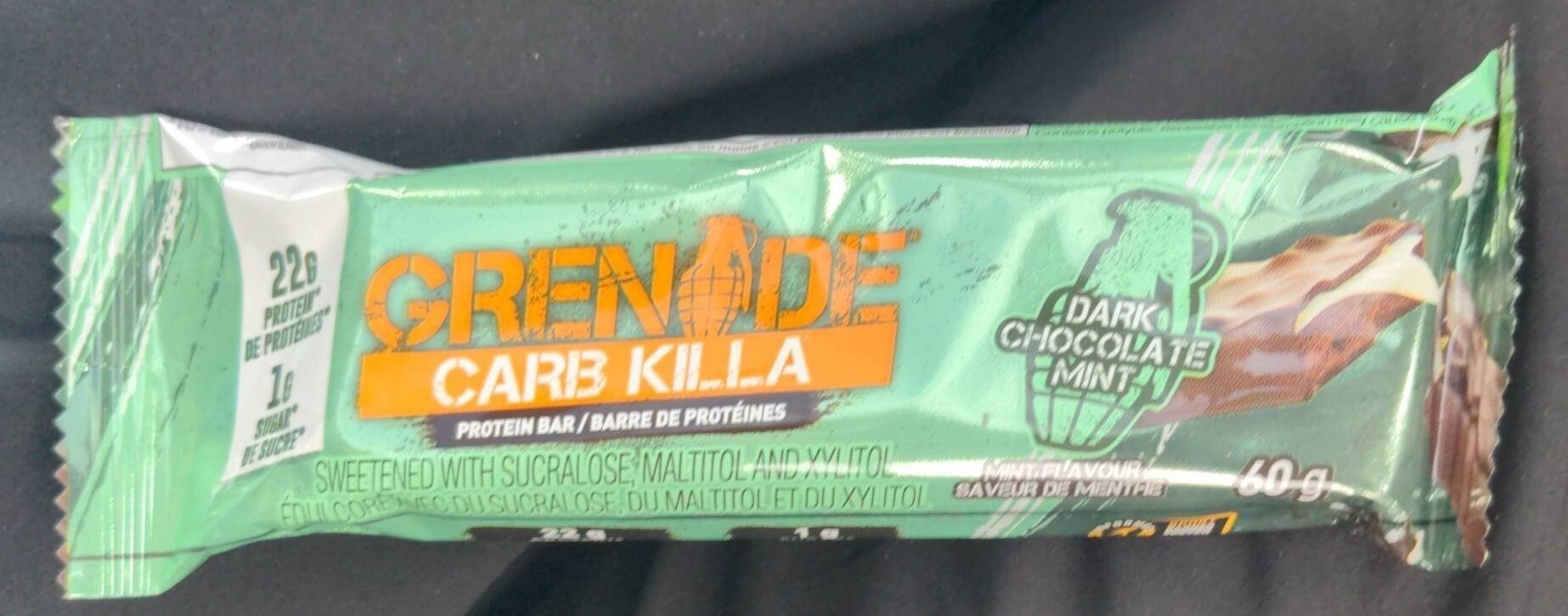 Grenade Carb Killa - Produit