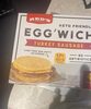 Egg’Wich Turkey Sausage - Product