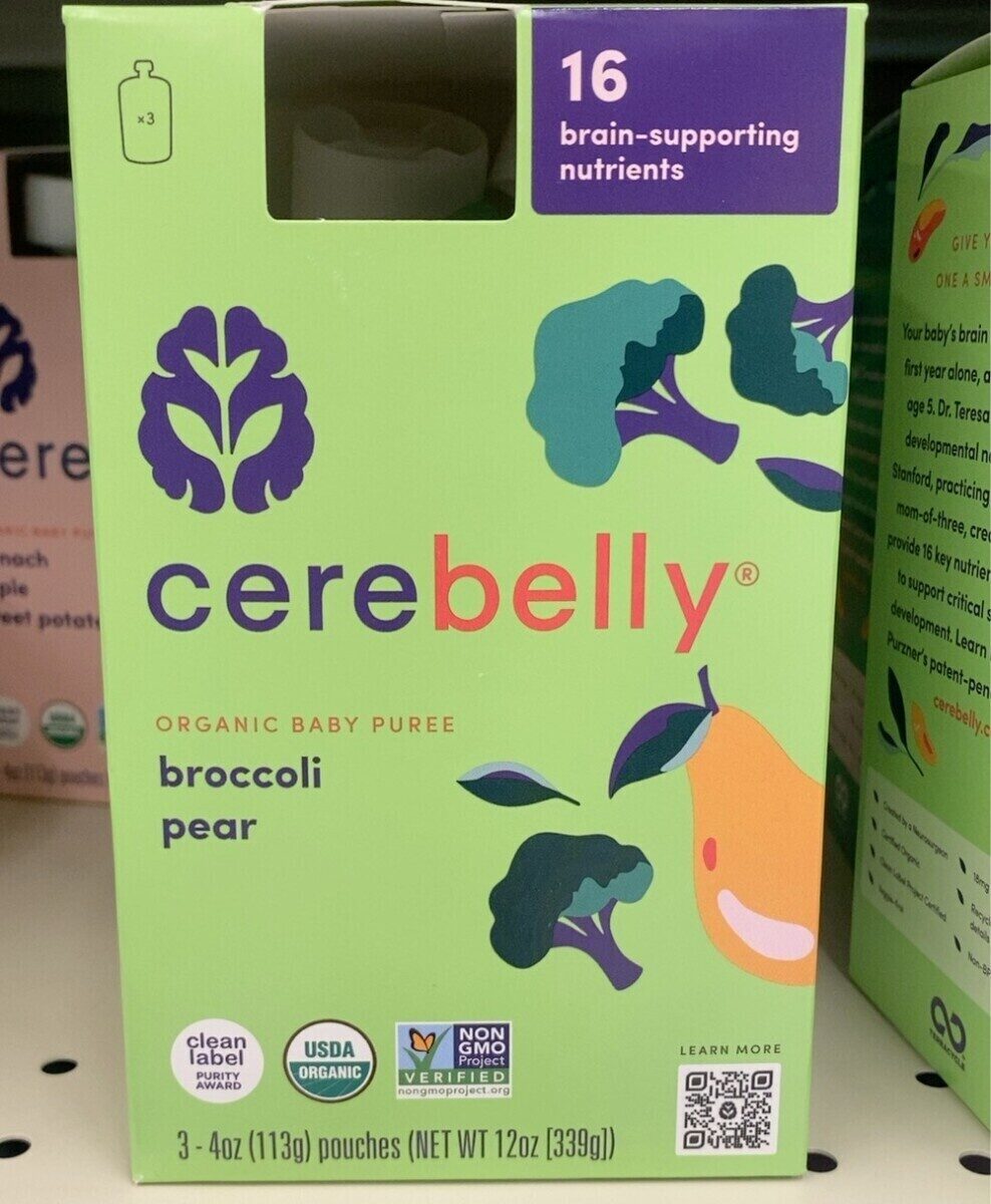 Broccoli Pear Puree - Product