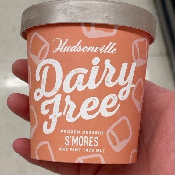 Hudsonville s'mores dairy free frozen dessert - Product
