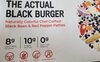 Actual Black Burger - Product
