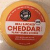 Real smoked cheddar plant based cheese - Producto